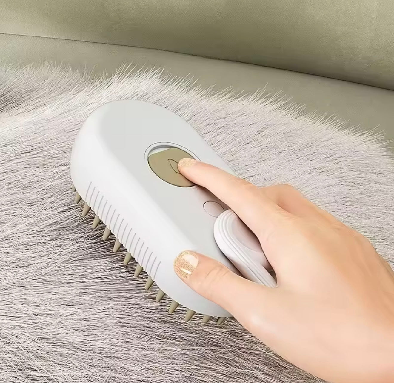PAWNOX 3-1 Pet Brush Massage Dog & Cat Steamer With Hair Removal